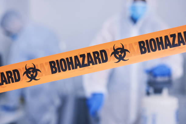 Professional Biohazard technician working in Leander, TX